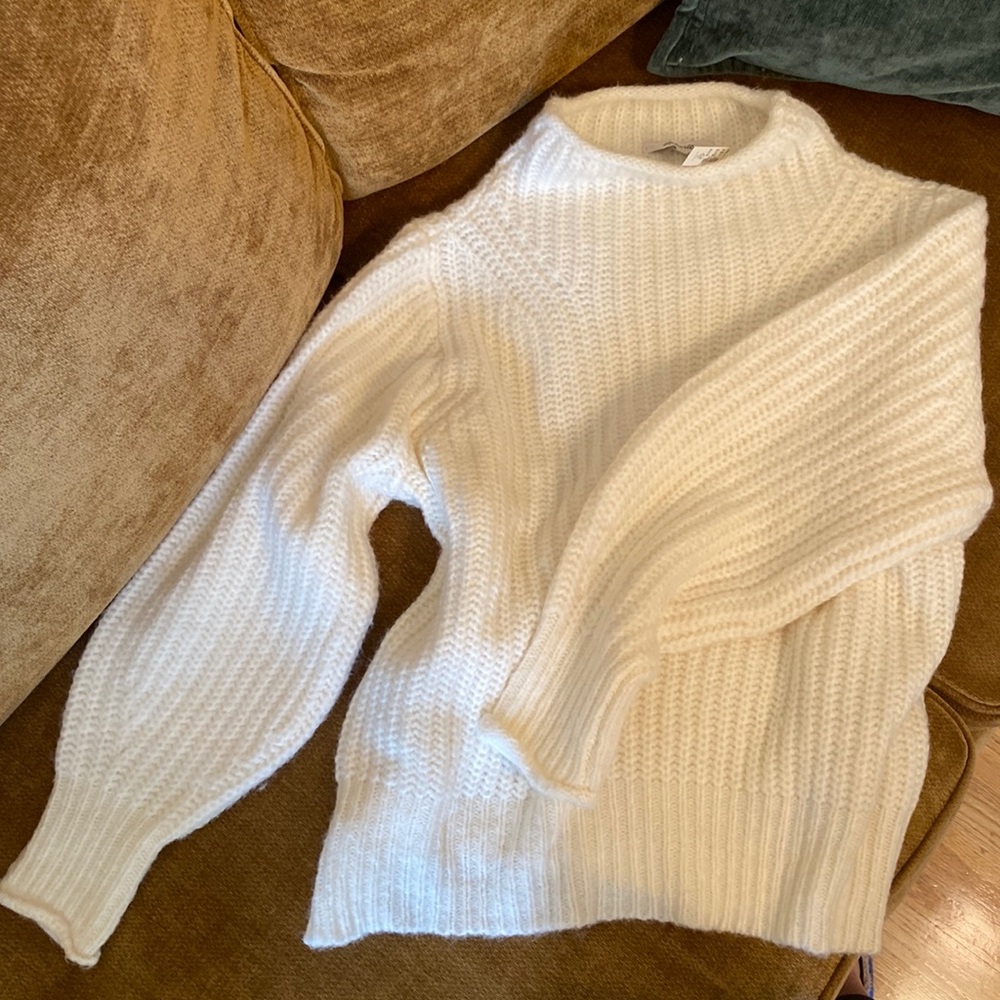 Madewell Loretto Mockneck Pullover Sweater